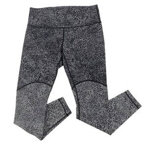 Lululemon Size 12 Wunder Under High-Rise Legging Blocked Full-On Luxtreme